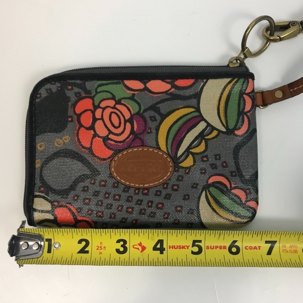 Fossil Vibrant Graphics Floral Wristlet - Picture 2 of 7